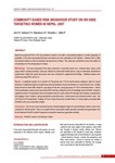 Community based risk behaviour study on HIV/AIDS targeting women in Nepal -2007 [printed text] / Jha, KK, Author; Salhotra, VS, Author; Weerakoon, A. P., Author; Shrestha, L., Author; Malla, P., Auth