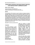 Opportunistic intestinal protozoan parasitic infection in HIV positive patient in Jamnagar, Gujarat. [printed text] / Gupta, M., Author; Sinha, N., Author; Raizada, N., Author  in SAARC Journal of Tu