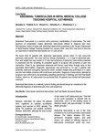 Abdominal tuberculosis in Nepal Medical College Teaching Hospital, Kathmandu [printed text] / Shrestha, S., Author; Pradhan, G. B., Author; Bhoomi, K., Author; Shrestha, Bijaya Lal, Author; Bhattacha