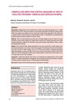 Tuberculosis infection control measures at health facilities providing tuberculosis services in nepal [printed text] / Adhikari, N., Author; Bhattarai, R, Author; Basnet, Rajendra, Author; Joshi, L.