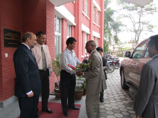 Secretary General H.E. Mr. Ahmed Saleem visit to STAC